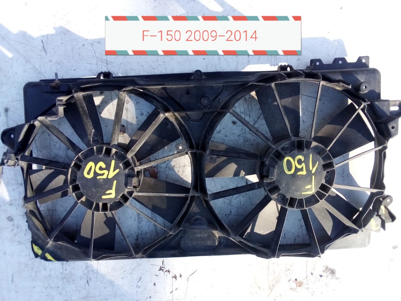 VENTILADORES FORD F-150 2009 AL 2014